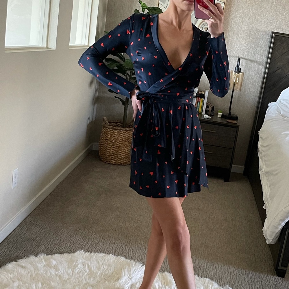 Bec & Bridge satin heart dress